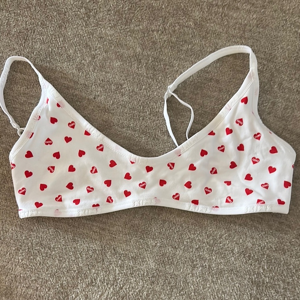 2 Skims bralette from skims valentines collection size medium